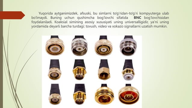 Kabel Rasmi Kuch-kabellariboshqarish-va-aloqa-kabellari..pptx