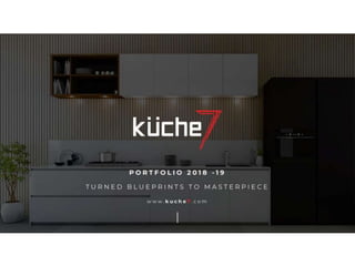 Küche7 Stainless Steel Modular Kitchen - Portfolio 