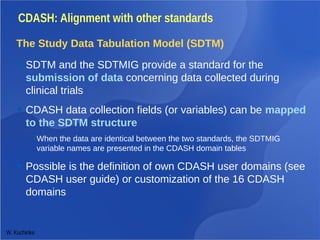 Sdtmig Structure Standards for clinical research data - steps to an information model ...