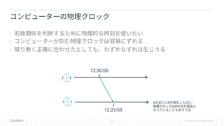 25 © Cloudera, Inc. All rights reserved.
•
•
•
12:30:00
12:29:59
A B
B
!
f
 