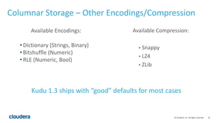 Apache Kudu: Technical Deep Dive | PPTX