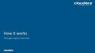 21© Cloudera, Inc. All rights reserved.
How it works
Storage engine internals
21
 