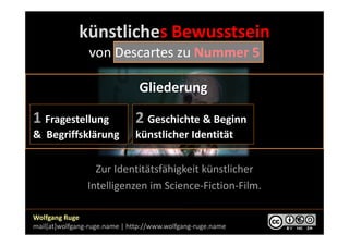 kuenstliche identitaet