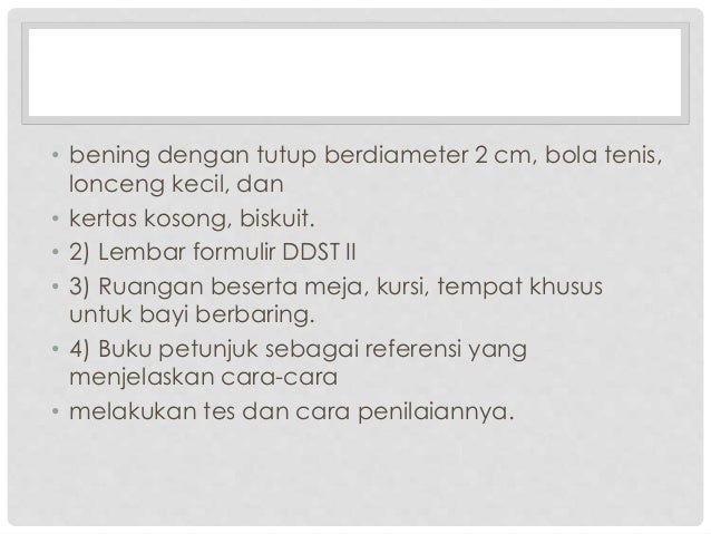 formulir ddst Kuesioner skrining pra perkembangan (kpsp)