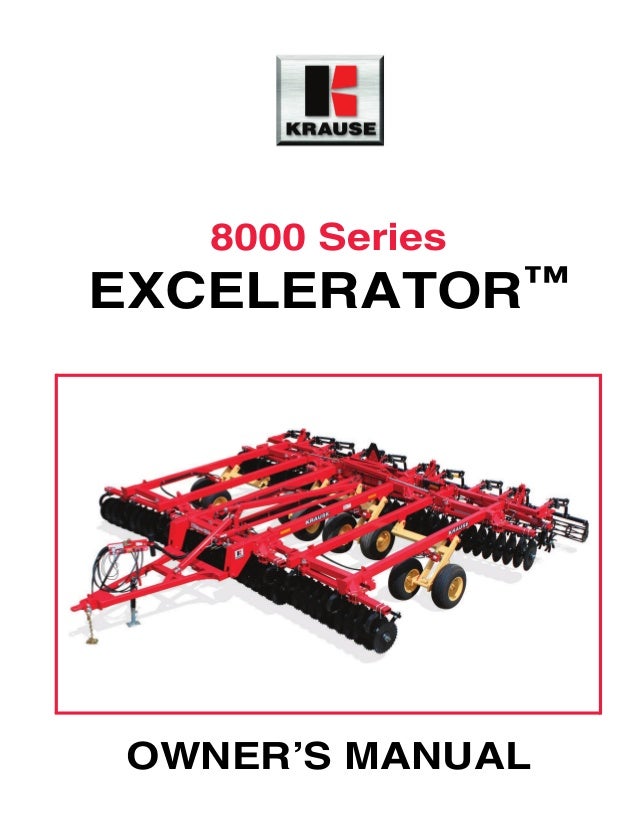Kuhn 8000 Excelerator
