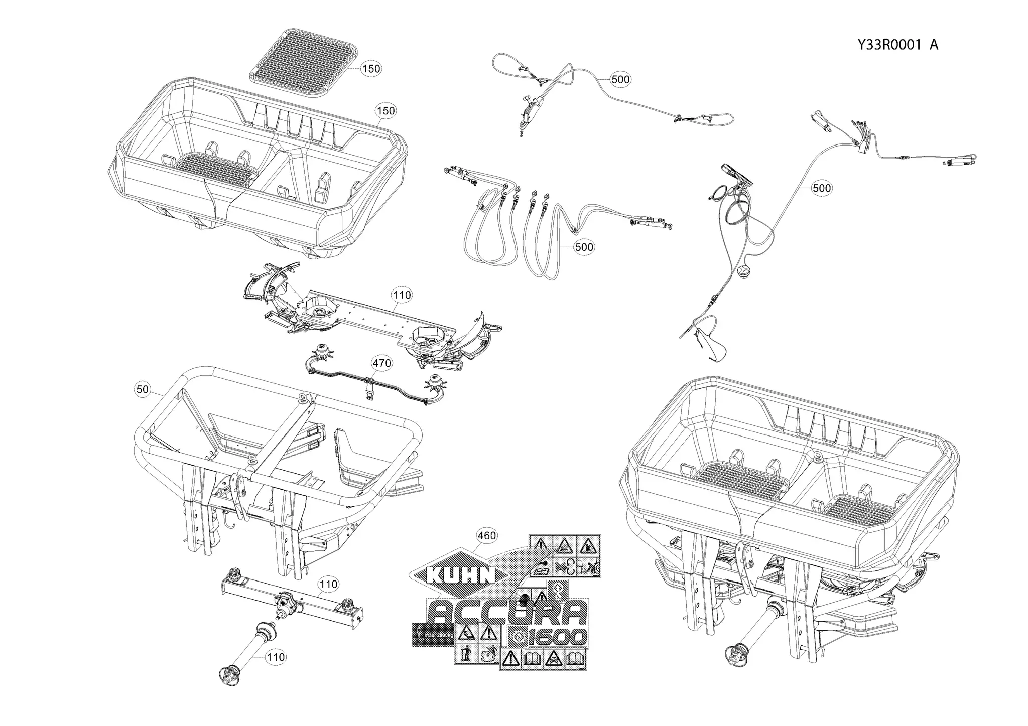 Kuhn accura 1600 distributor of solid fertilizer | PDF