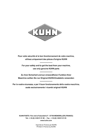 Kuhn discover xm2 52