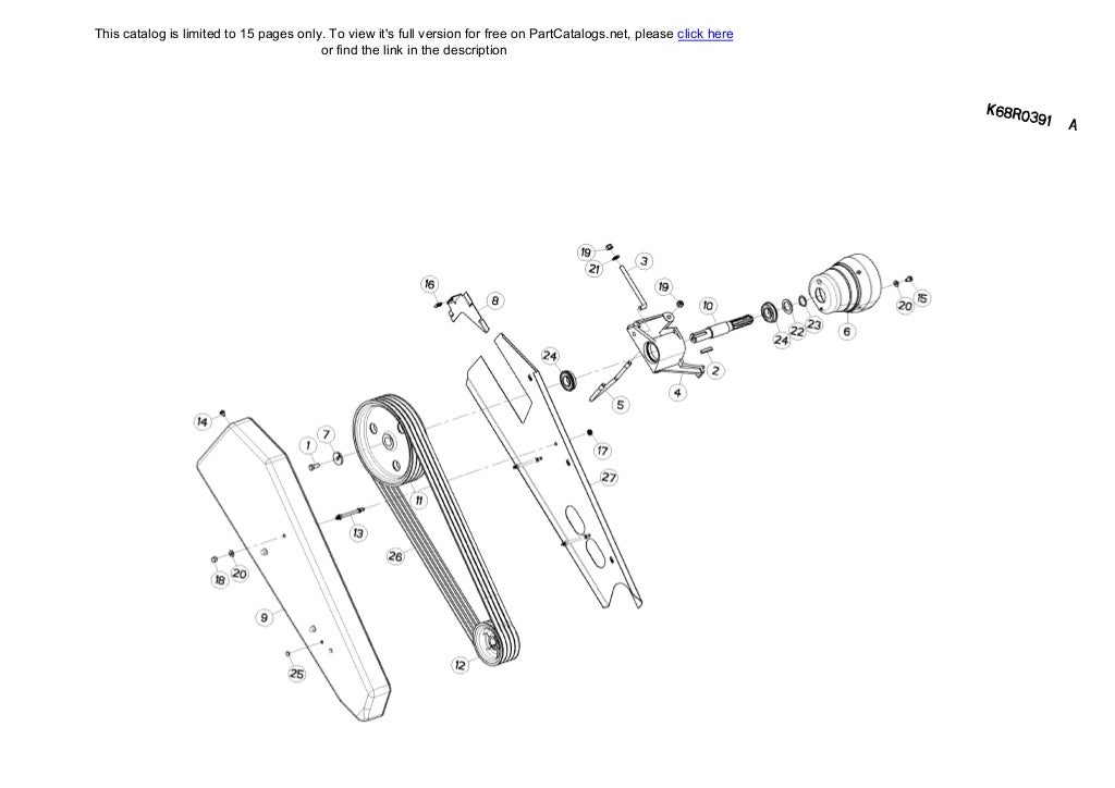 Kuhn GMD 24/28 Parts list