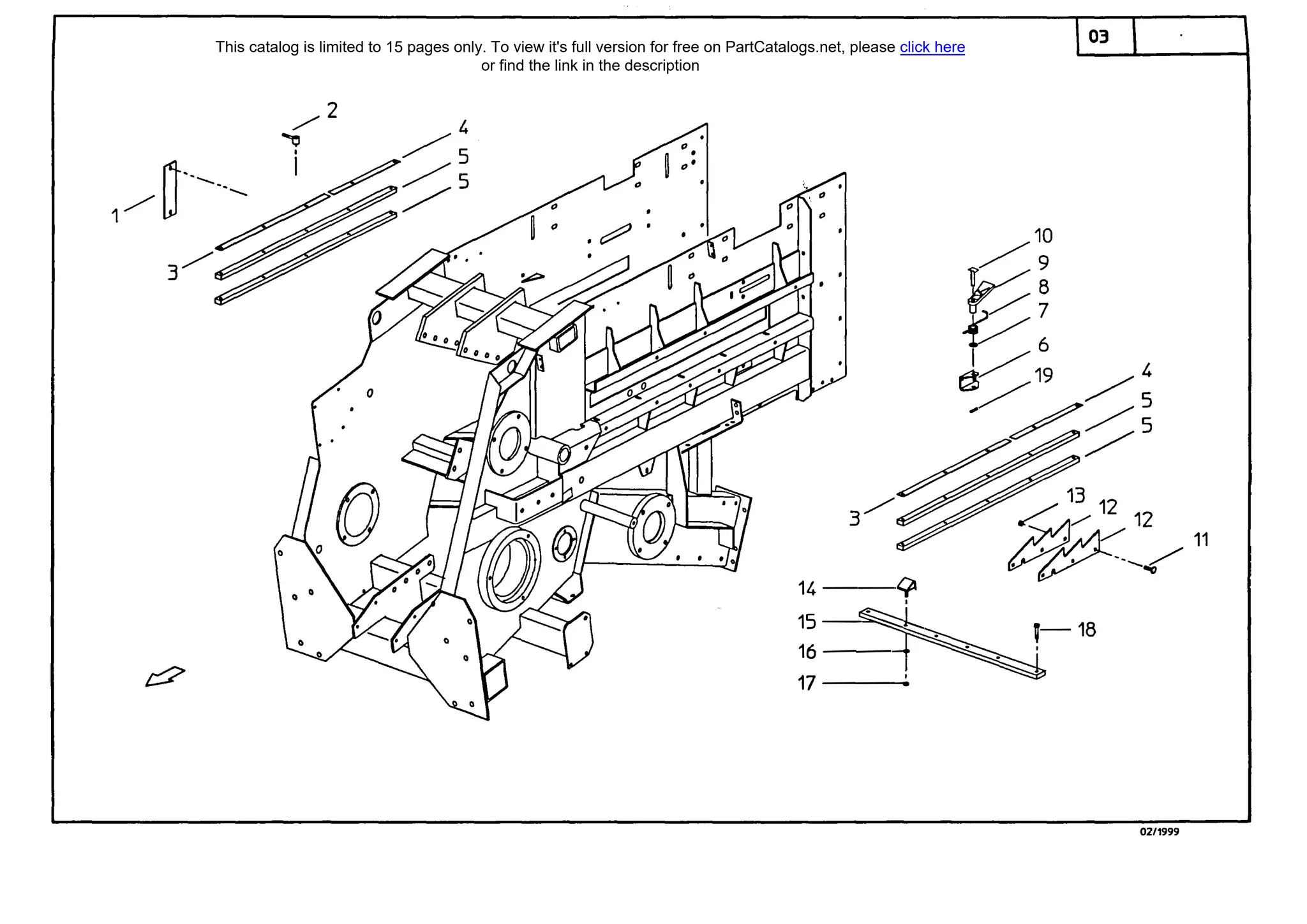 14--
15-��
16---т
17---
оз
v-1в
02/1999
This catalog is limited to 15 pages only. To view it's full version for free on PartCatalogs.net, please click here
or find the link in the description
 