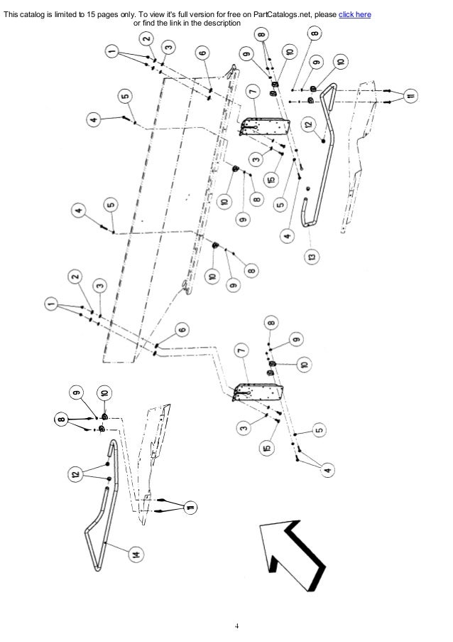 Kuhn twindisc fertilizer spreader MDS1141 Spare parts list