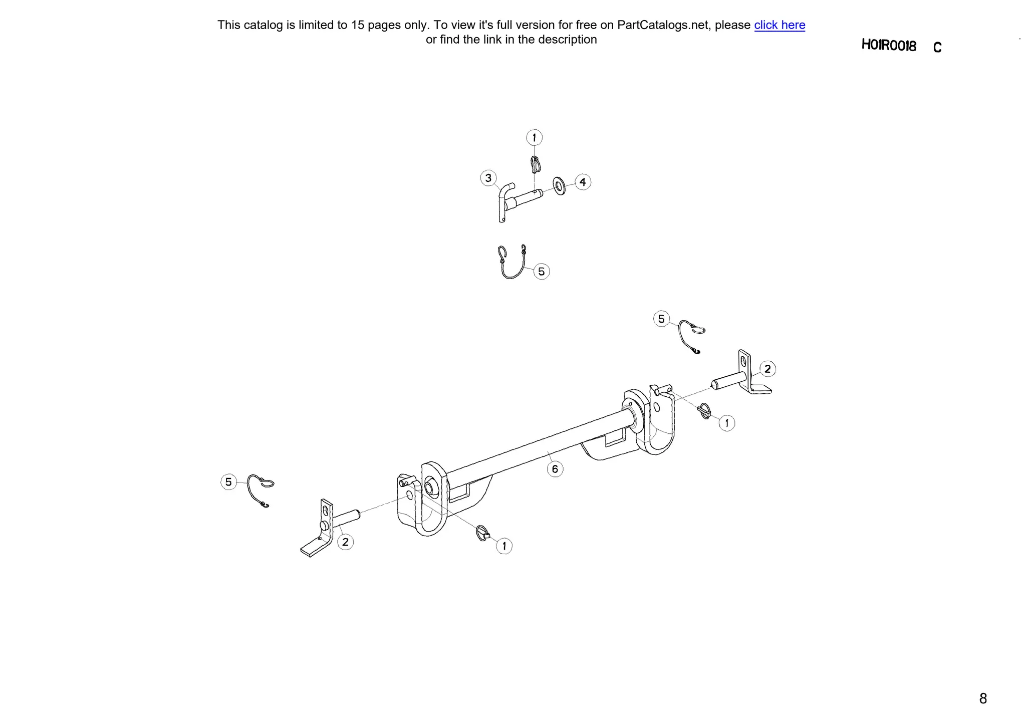 H01R0018 С
(5)�
... ·�
8
This catalog is limited to 15 pages only. To view it's full version for free on PartCatalogs.net, please click here
or find the link in the description
 