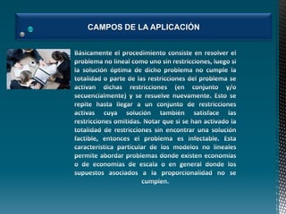 CAMPOS DE LA APLICACIÓN

 