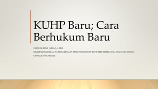 KUHP | PPTX
