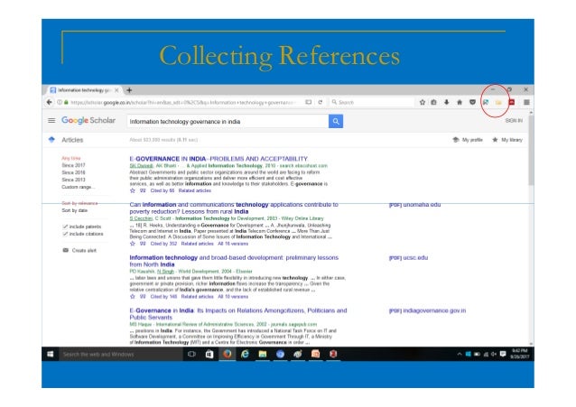 Reference Management System with Zotero