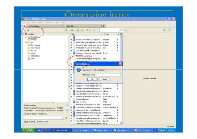 editing existing reference list using zotero editing existing reference list using zotero