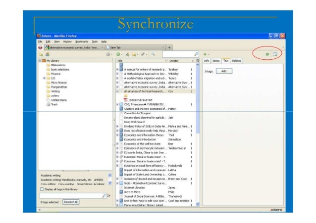 Reference Management System with Zotero
