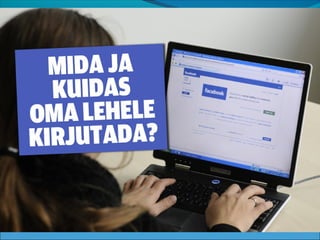 Kuidas turundada facebookis