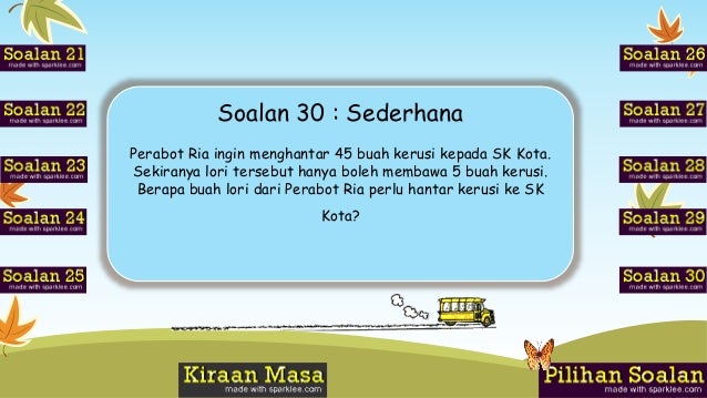 Kuiz matematik tahun 4