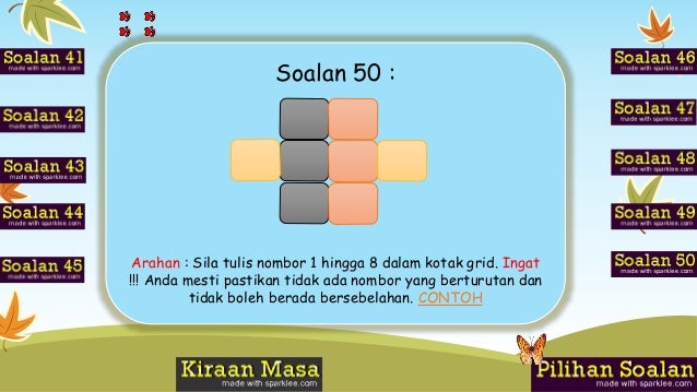 Kuiz matematik tahun 4