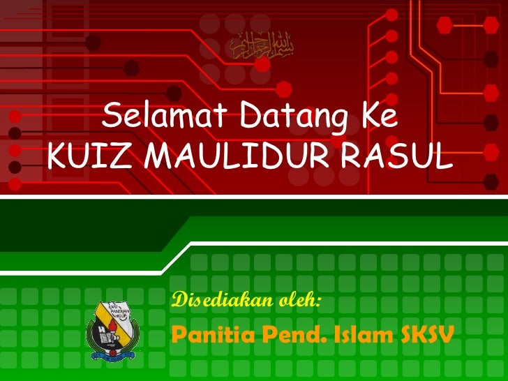 Kuiz Maulud 1 2