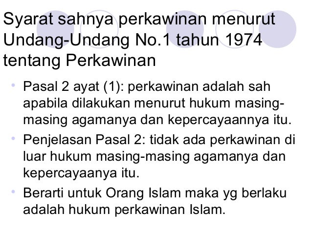 Kul 3 asas, rukun dan syarat perkawinan islam 1