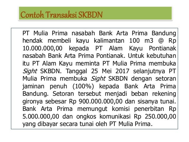 Akuntansi Bank Skbdn