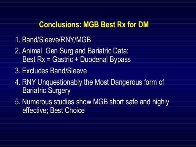 The Mini-Gastric Bypass:Best Treatment Type 2 Diabetes The Mini-Gastric Bypass:Best Treatment Type 2 Diabetes
