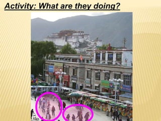 Activity: What are they doing?
 