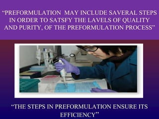 Seminar on Preformulation studies Slide 9