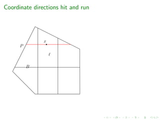 Coordinate directions hit and run
P
B
x
 