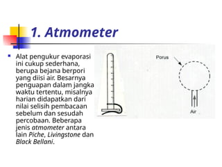 kuliah-hidrologi-5-penguapan hidrologi teknik | PPT