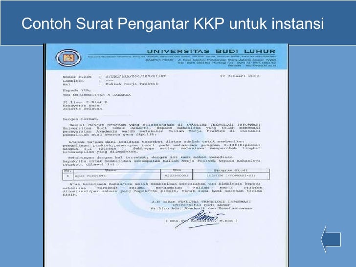 Seminar Kuliah Kerja Praktek