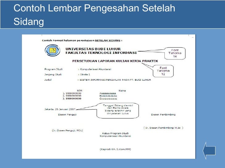 Seminar Kuliah Kerja Praktek