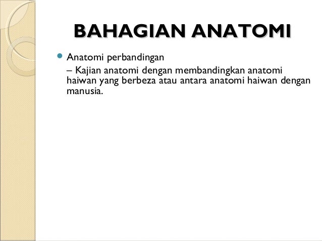 Kuliah 01 Pengenalan Anatomi Fisiologi