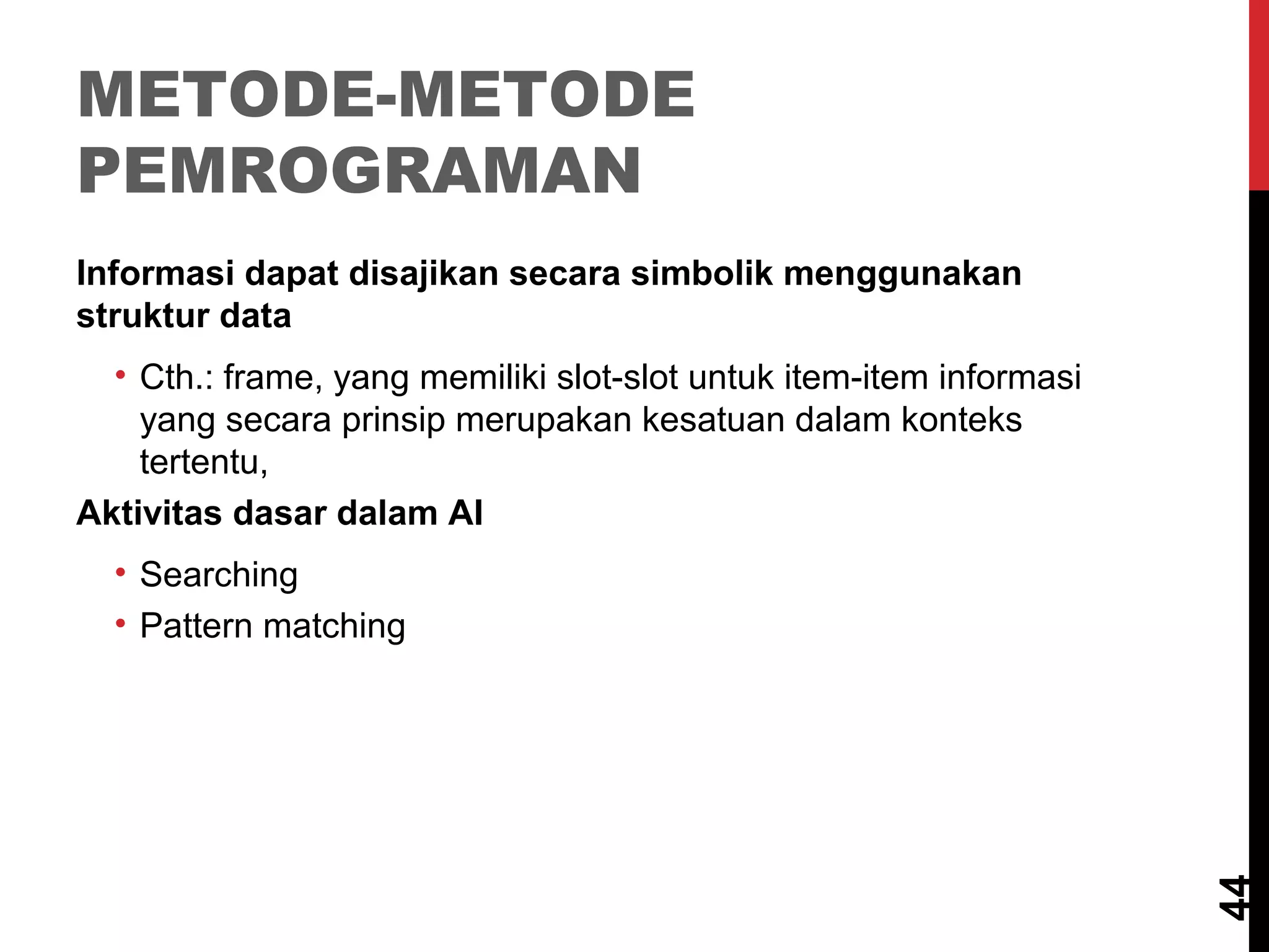 Slide tentang Kecerdasan Buatan | PPT