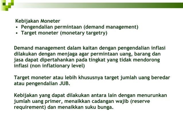 Indonesia Monetary Policy Ppt