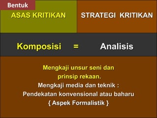 Kuliah 10 2016 Kritikan Seni Visual Stpm
