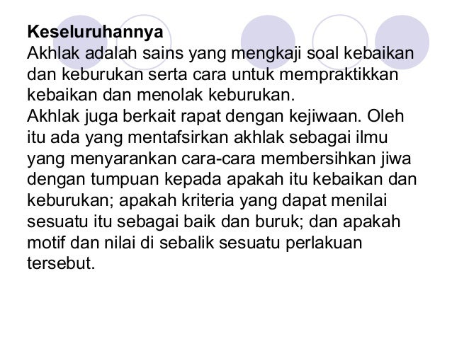 Kuliah 1 akhlak, moral dan etika copy copy