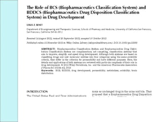 Biofarmasetika (Pendahuluan)