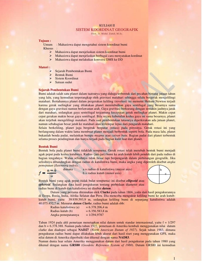 Macam Proyeksi Peta Pdf