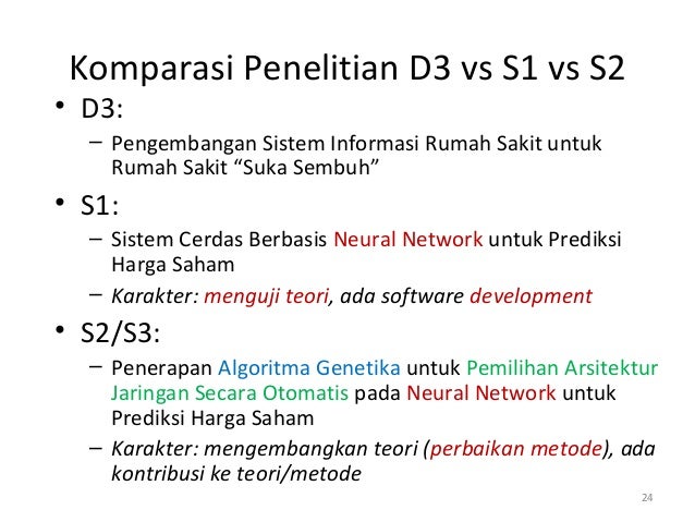 Kuliah 2a penelitian di bidang ilmu komputer Kuliah 2a penelitian di bidang ilmu komputer