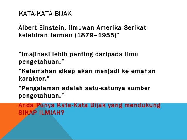 Kata Bijak Ilmu Biologi Qwerty