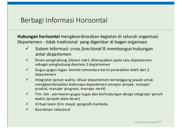 Desain Struktur Organisasi (Kuliah 2 OMPI)