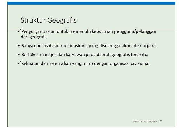 Desain Struktur Organisasi (Kuliah 2 OMPI)