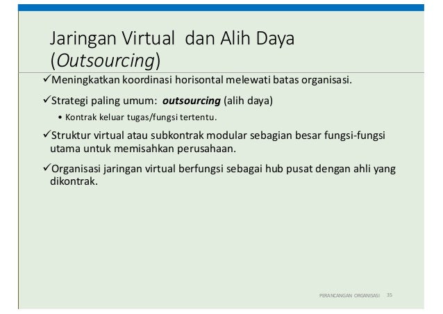 Desain Struktur Organisasi (Kuliah 2 OMPI) Desain Struktur Organisasi (Kuliah 2 OMPI)