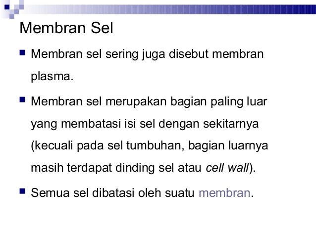 Kuliah 3 Struktur Dan Fungsi Sel