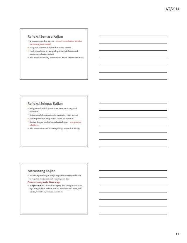 Kuliah 4 Model Penyelidikan Tindakan