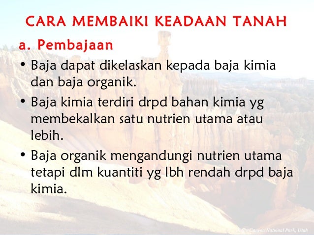Kuliah 5 faktor tanah yang mempengaruhi pertumbuhan dan 