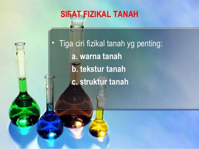 Kuliah 5 Faktor Tanah Yang Mempengaruhi Pertumbuhan Dan Hasil Tumbu