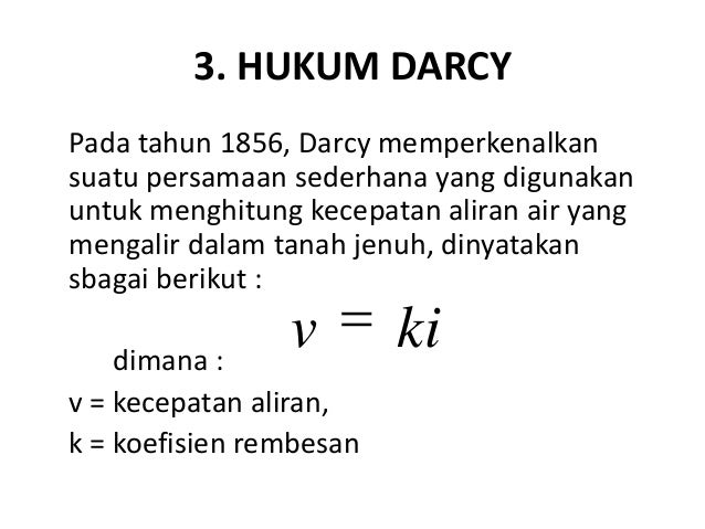 Mekanika Tanah - Aliran Air dalam Tanah